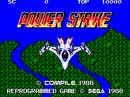 Power Strike Title Screen